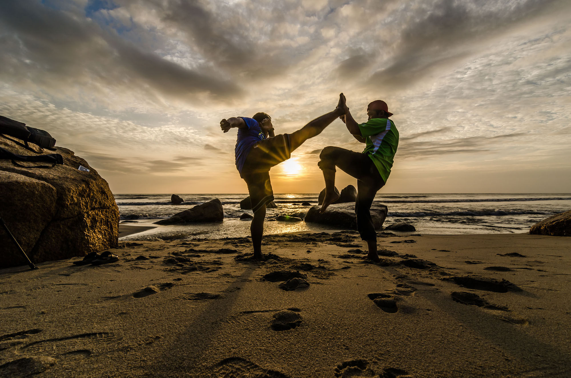 bull muay thai boxing gym aonang krabi pool resort 33